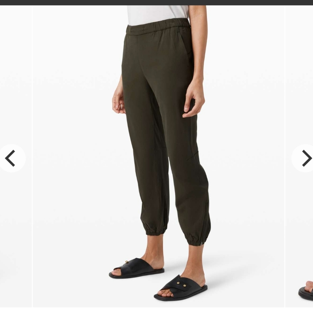 NWT Lululemon Essential Affinity Jogger, Olive Green